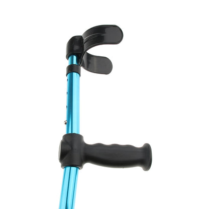 Walking Aid — Fold Up Crutch (Blue)