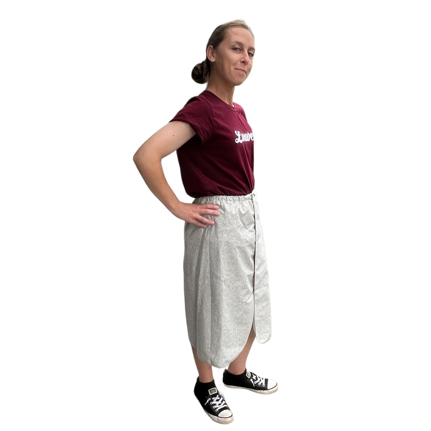 Adult Waterproof Continence Skirt (Snaps)
