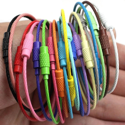 Stainless Steel Wire Keychain