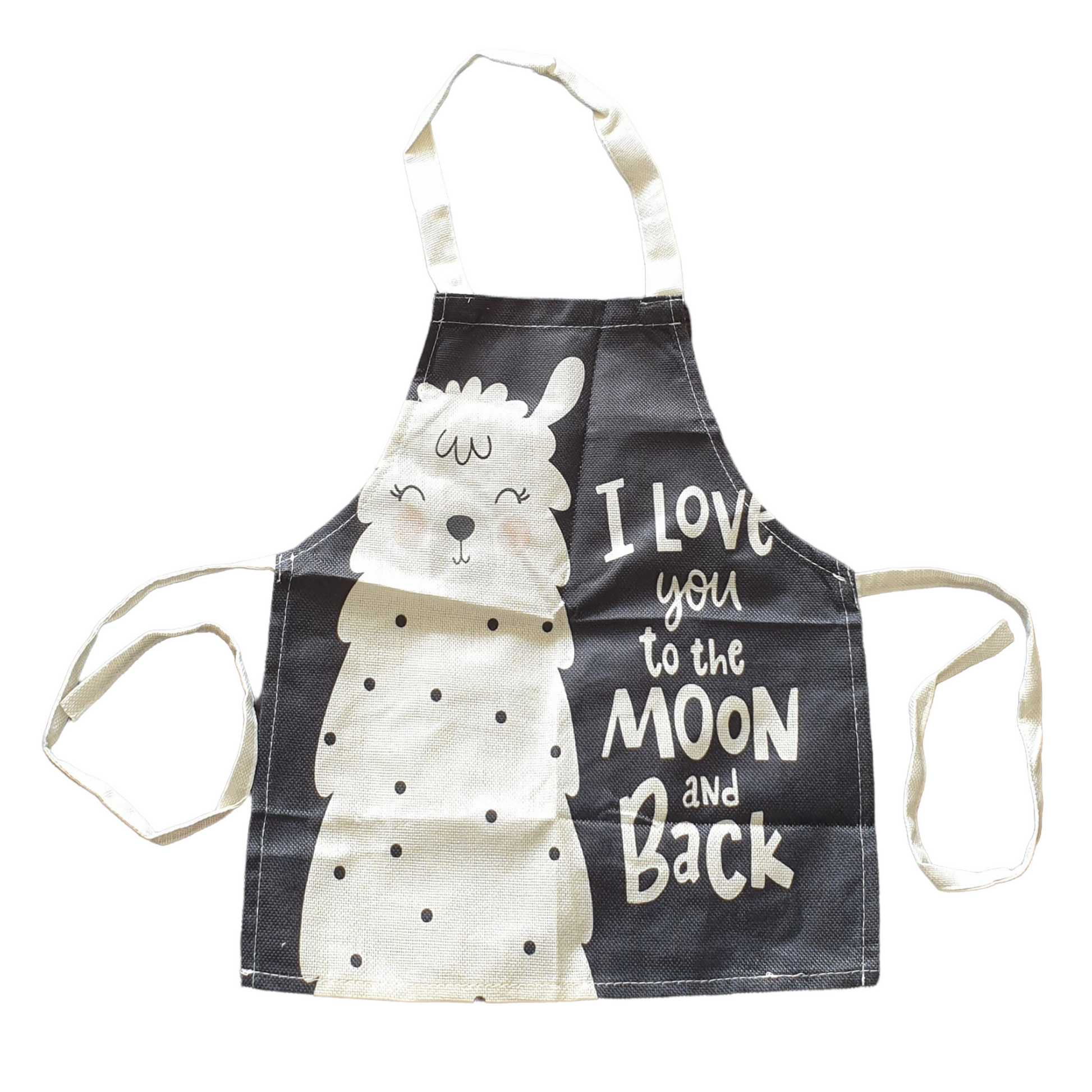 Kids Apron  SPIRIT SPARKPLUGS I Love You to the Moon and Back  
