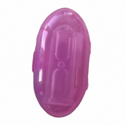 Finger Toothbrush — Adult, Kids, Pets  SPIRIT SPARKPLUGS Pink  