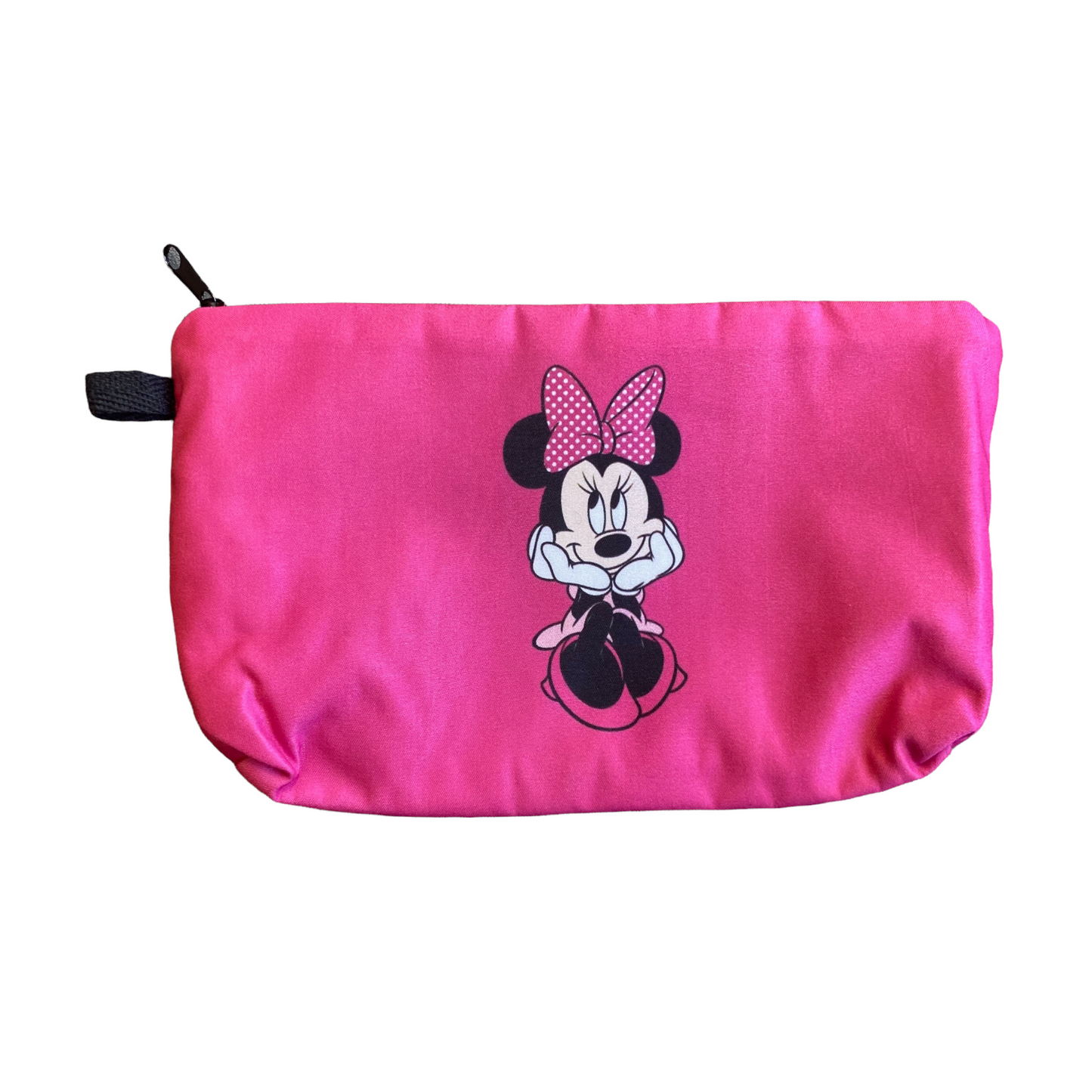 Soft Padded Zipper Purse Pen & Pencil Cases SPIRIT SPARKPLUGS Pink Minnie  