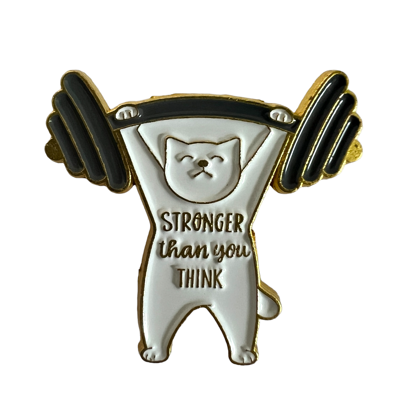 Pin — 'Stronger Than You Think'  SPIRIT SPARKPLUGS Cat  