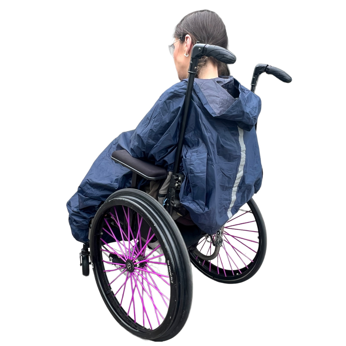 💎 Wheelchair Rain Poncho  SPIRIT SPARKPLUGS   