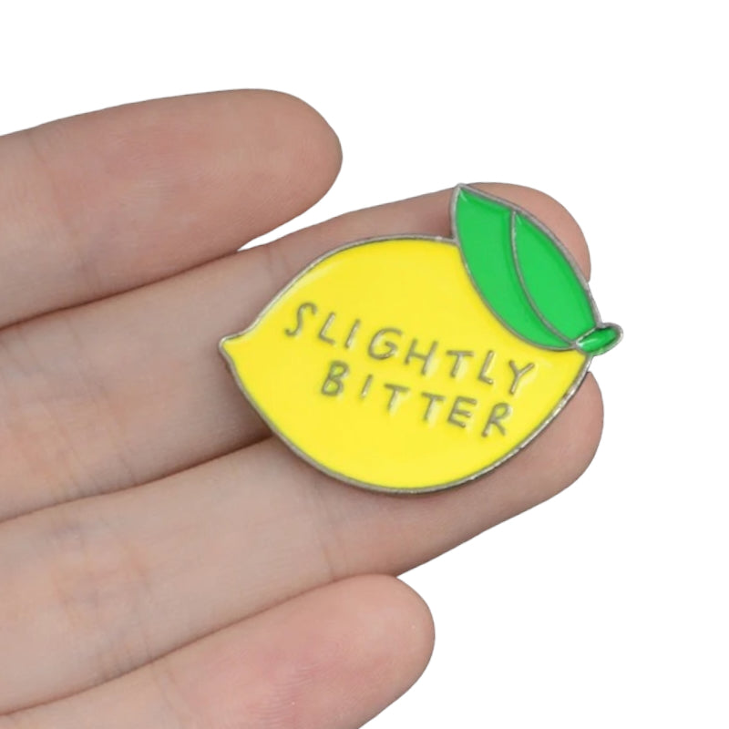 Pin — ‘Slightly Bitter’ Lemon