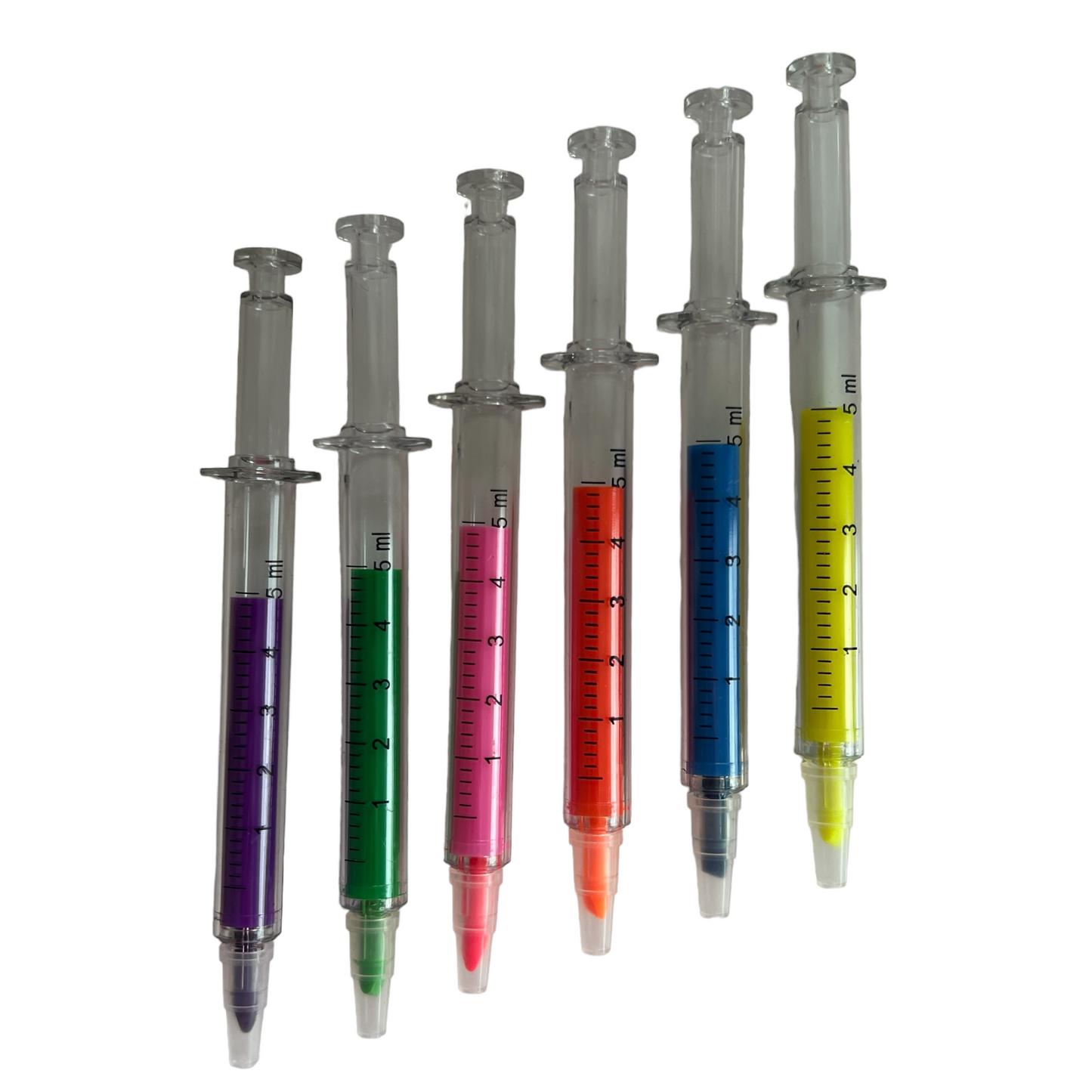 Syringe Highlighter Pens  SPIRIT SPARKPLUGS   
