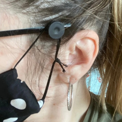 Glasses Button — Mask Accessory