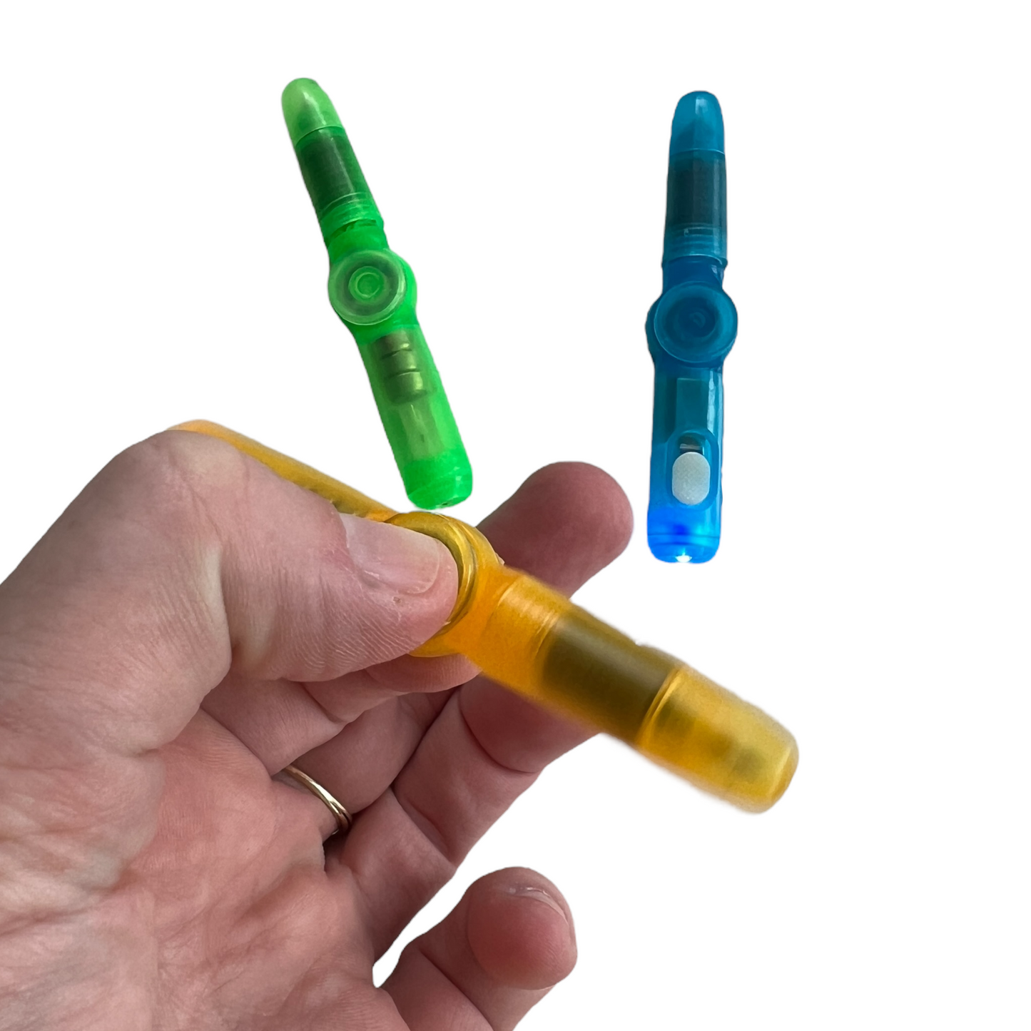 Sensory Light Up Spin Pen  SPIRIT SPARKPLUGS   