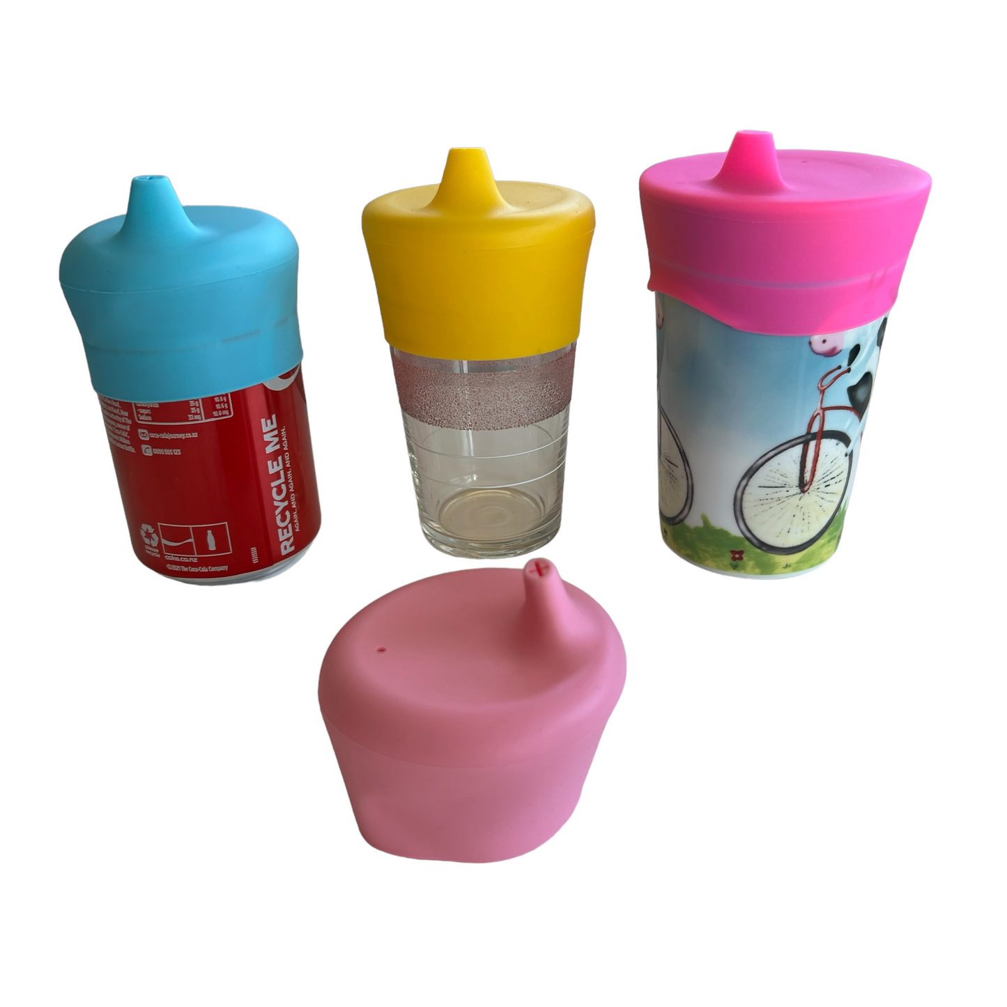 🎨 Silicone Sippy Cup Lid Mobility & Accessibility SPIRIT SPARKPLUGS   