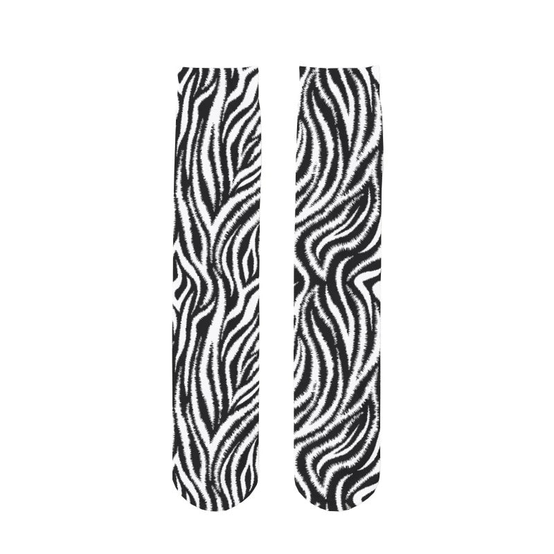 Socks — Over the Knee ‘Zebra’l