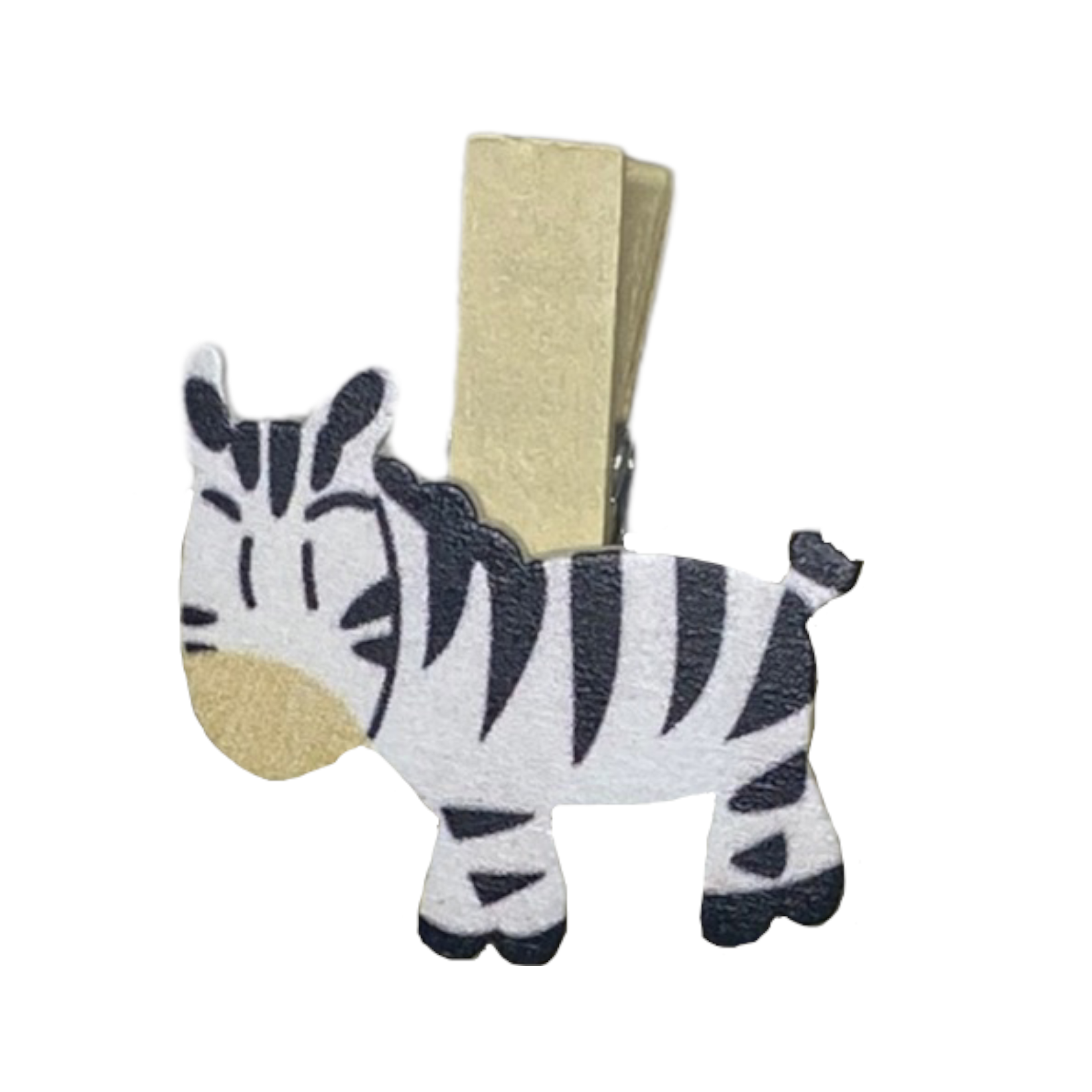 Photo Pegs for decoration — Zebra Photo Mounting Supplies SPIRIT SPARKPLUGS Zebra 4  