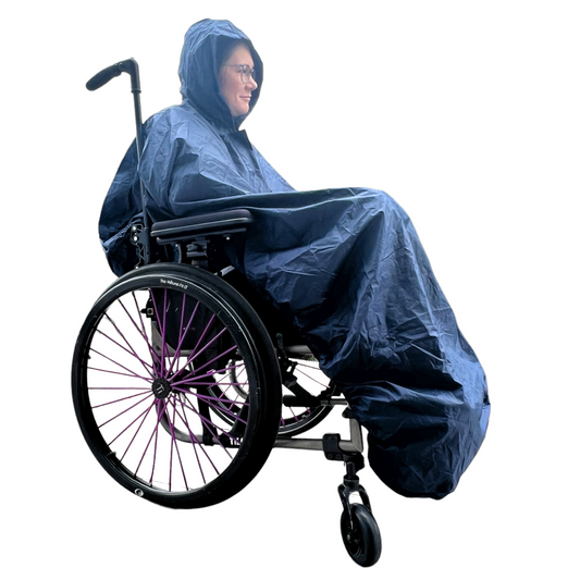 💎 Wheelchair Rain Poncho  SPIRIT SPARKPLUGS   