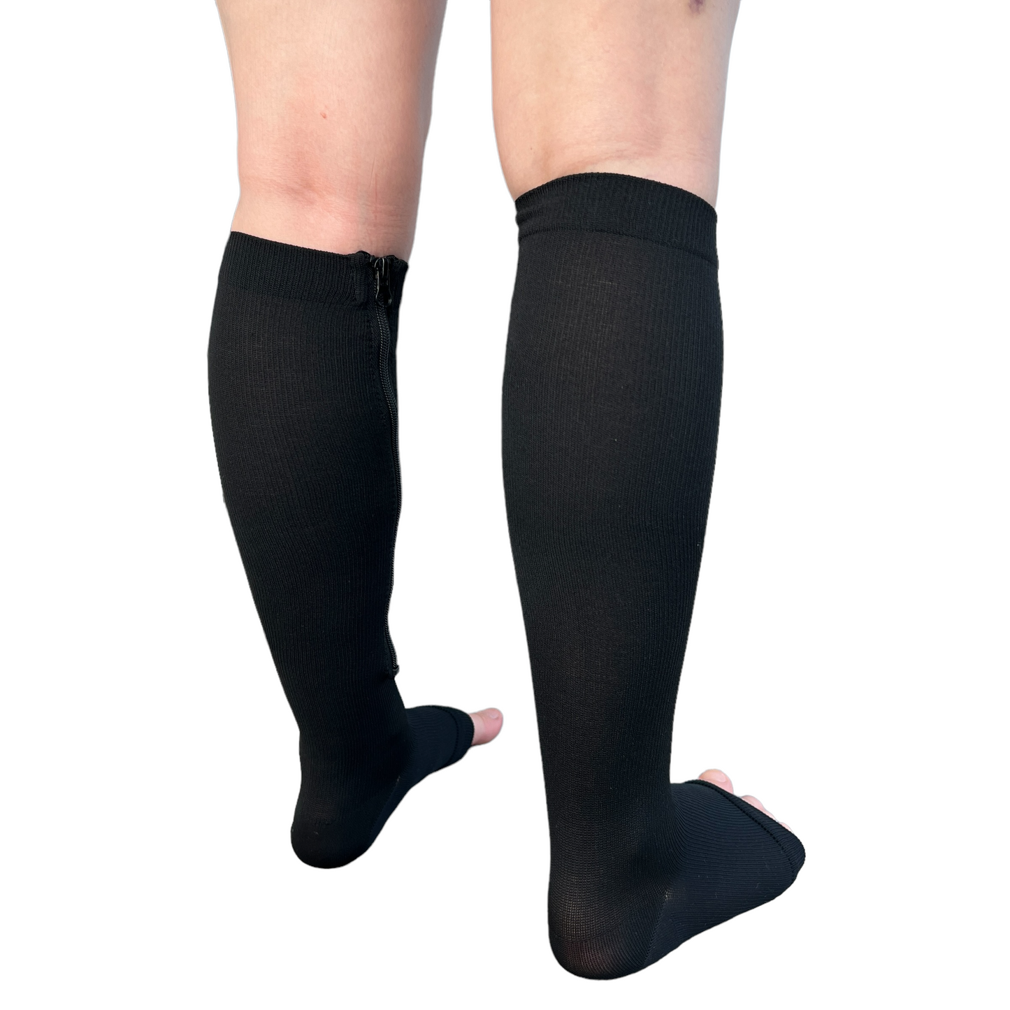 Compression Socks with Zipper (toeless)