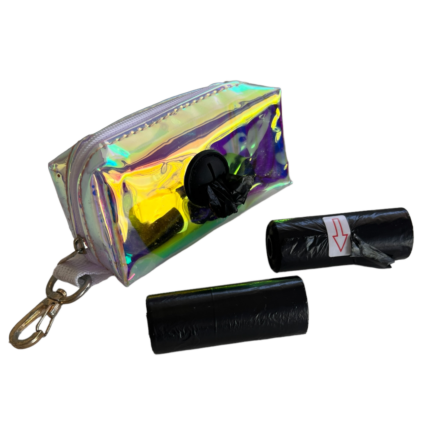 Holographic Disposable Rubbish Bag Dispenser Pet Waste Bags SPIRIT SPARKPLUGS   