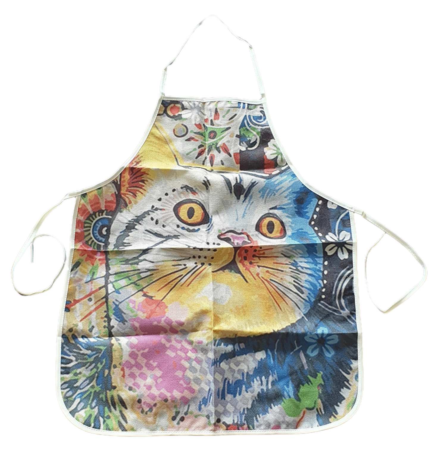 Adults Apron  SPIRIT SPARKPLUGS Full Face Cat  