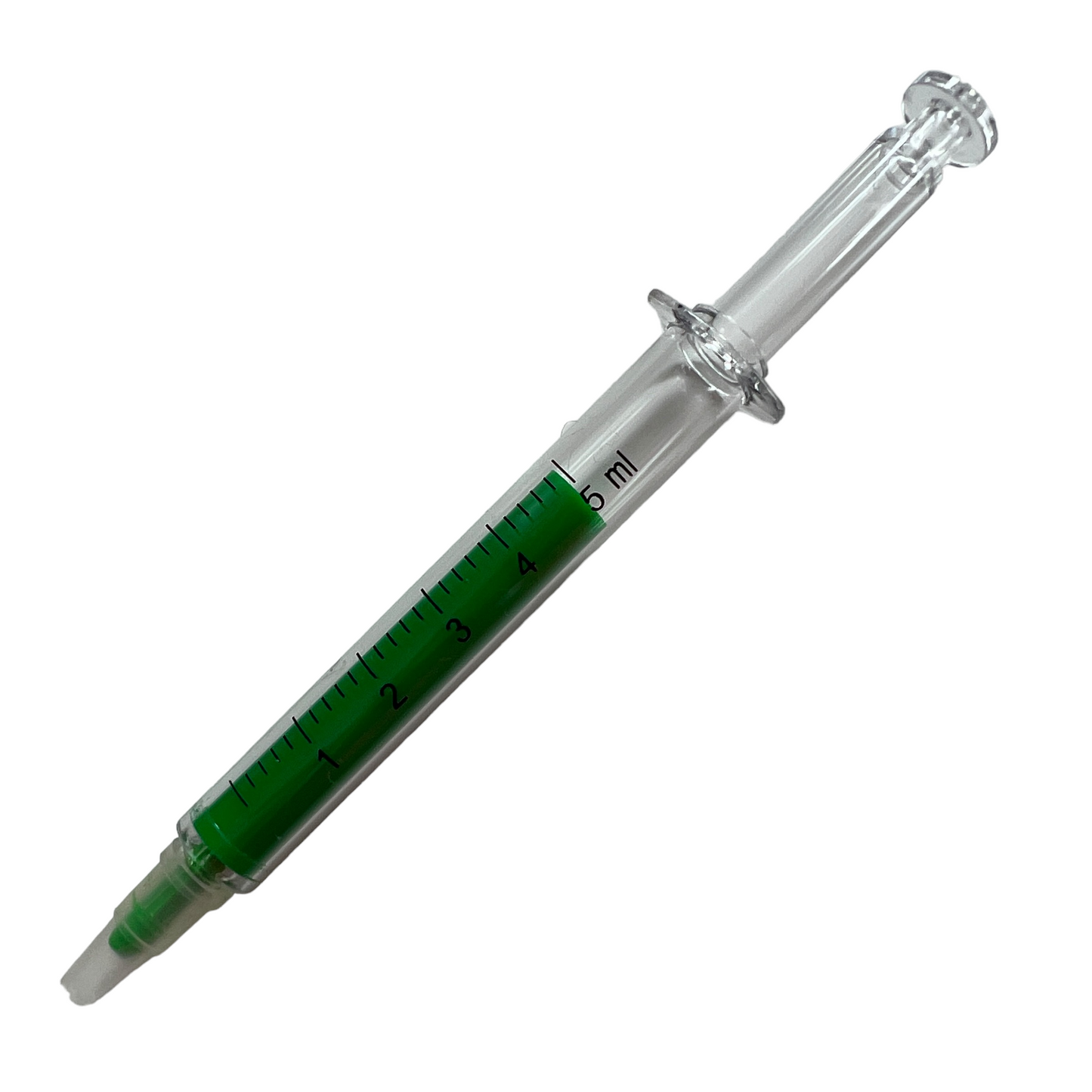 Syringe Highlighter Pens  SPIRIT SPARKPLUGS Green  