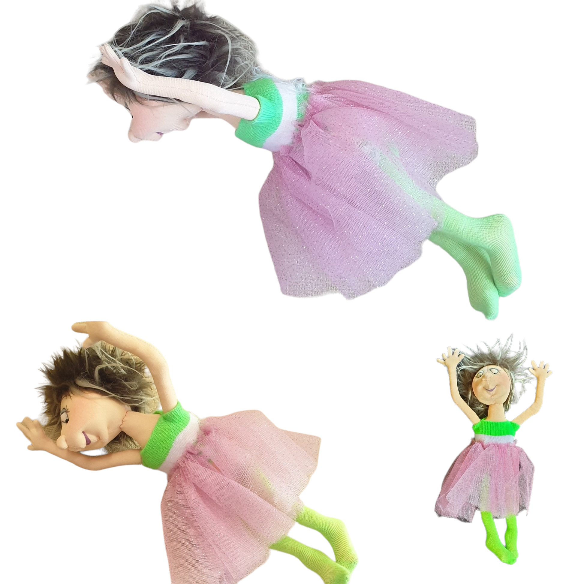 Charlotte Fairy, Hanging Princess Toys & Games Splash Quilting Charlotte Pink & Green 