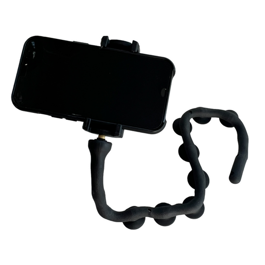 Suction + Wrap Wire Phone Clamp + Holder