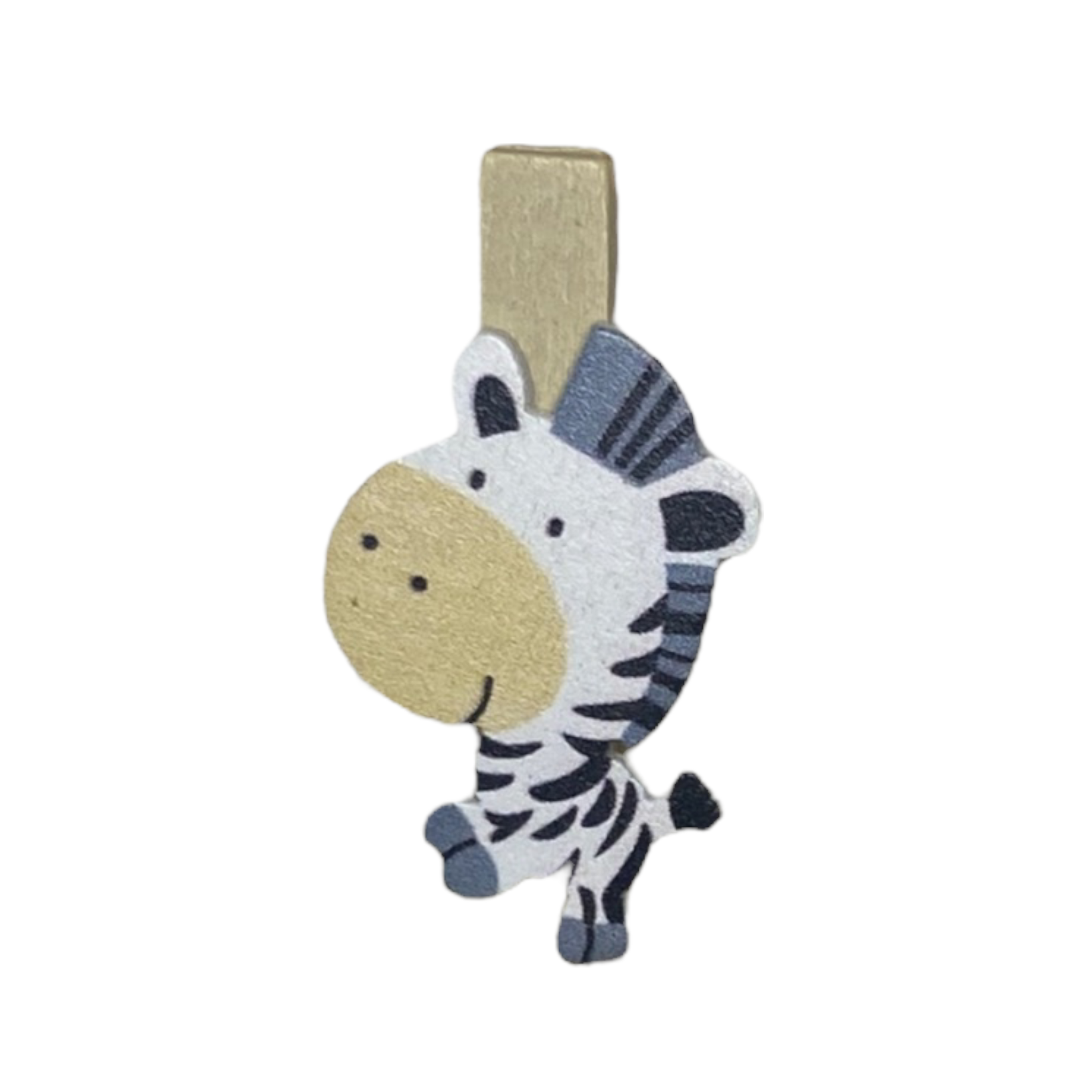 Photo Pegs for decoration — Zebra Photo Mounting Supplies SPIRIT SPARKPLUGS Zebra 1  