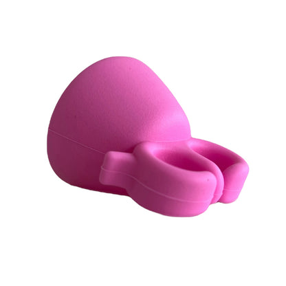 Vinyl Waste Collector / Wearable Nail Polish Bottle / Art Bin Health & Beauty SPIRIT SPARKPLUGS Red  