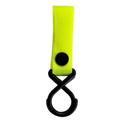 Baby Stroller Hooks  SPIRIT SPARKPLUGS Fluro Yellow  