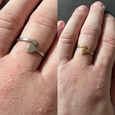 Semicolon Ring - ‘Your Story Isn’t Over Yet’.