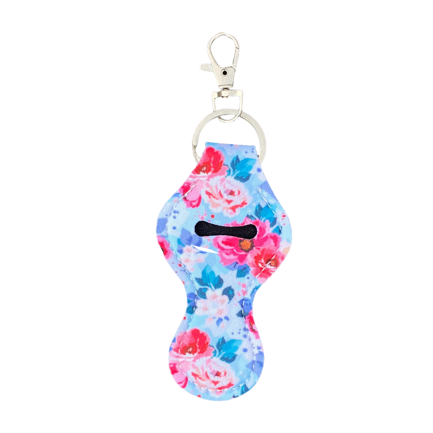 Keyring — Lipstick/Chapstick Holder Keychains SPIRIT SPARKPLUGS Floral  