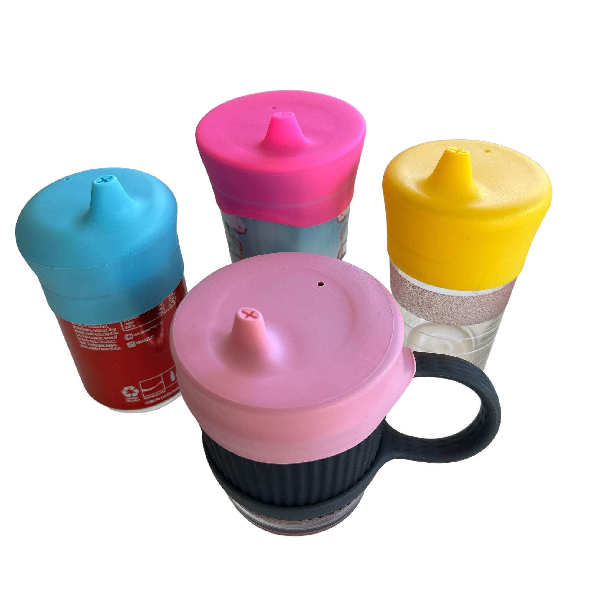 🎨 Silicone Sippy Cup Lid Mobility & Accessibility SPIRIT SPARKPLUGS   