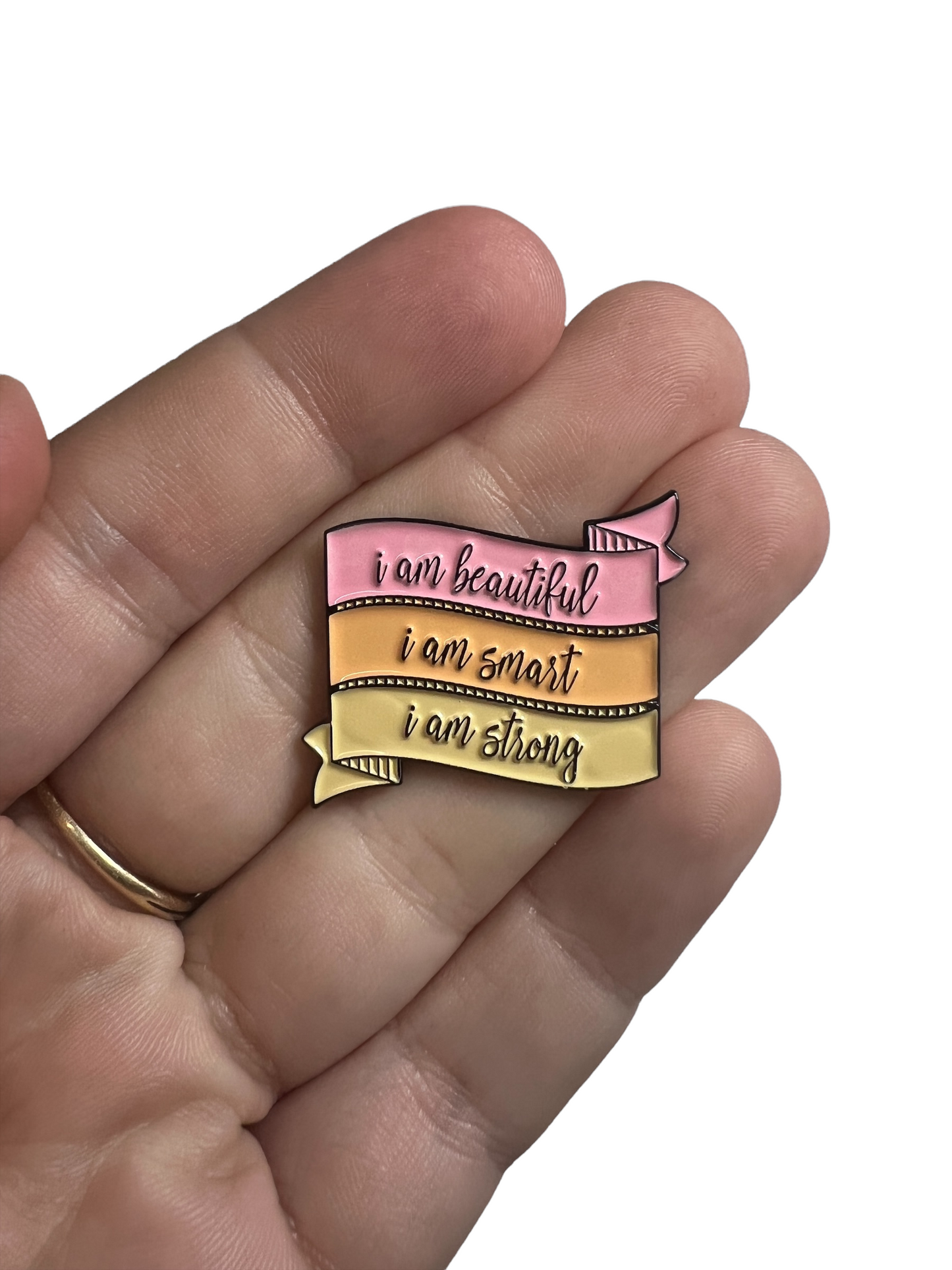 Pin —  ‘I am Beautiful, I am Smart, I am Strong’  SPIRIT SPARKPLUGS Beautiful, Smart, Strong.  