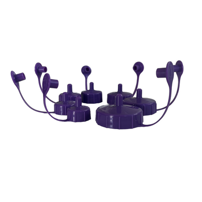 Medication Bottle Syringe Adapter Caps - ENFit Compatible