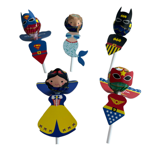 Kids Lollipop Cartoon Figurines Party Favors SPIRIT SPARKPLUGS   