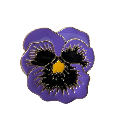 Pin — 'Purple Pansy'  SPIRIT SPARKPLUGS   