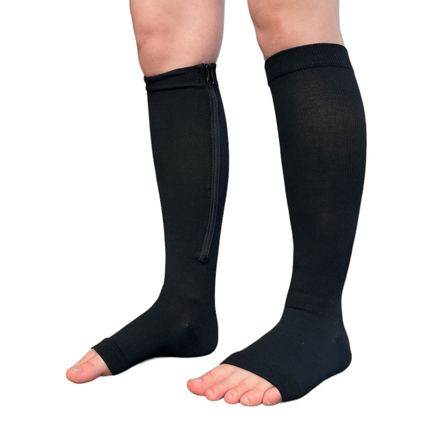 Compression Socks with Zipper (toeless)