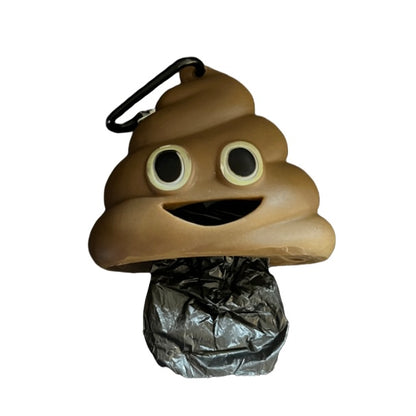 Poop Emoji Rubbish Bag Dispenser Pet Waste Bag Dispensers & Holders SPIRIT SPARKPLUGS   