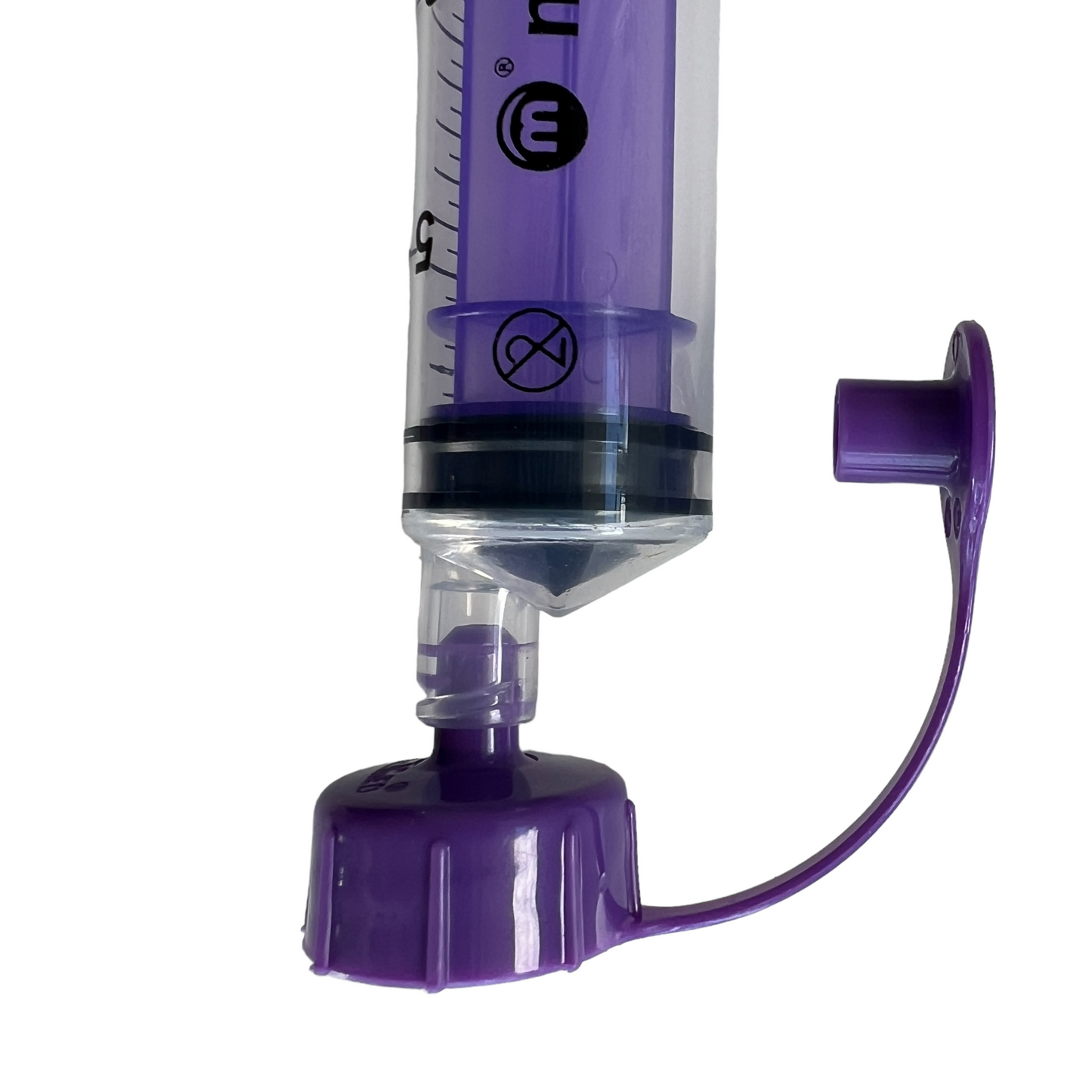 Medication Bottle Syringe Adapter Caps — Avanos (ENFit Compatible)