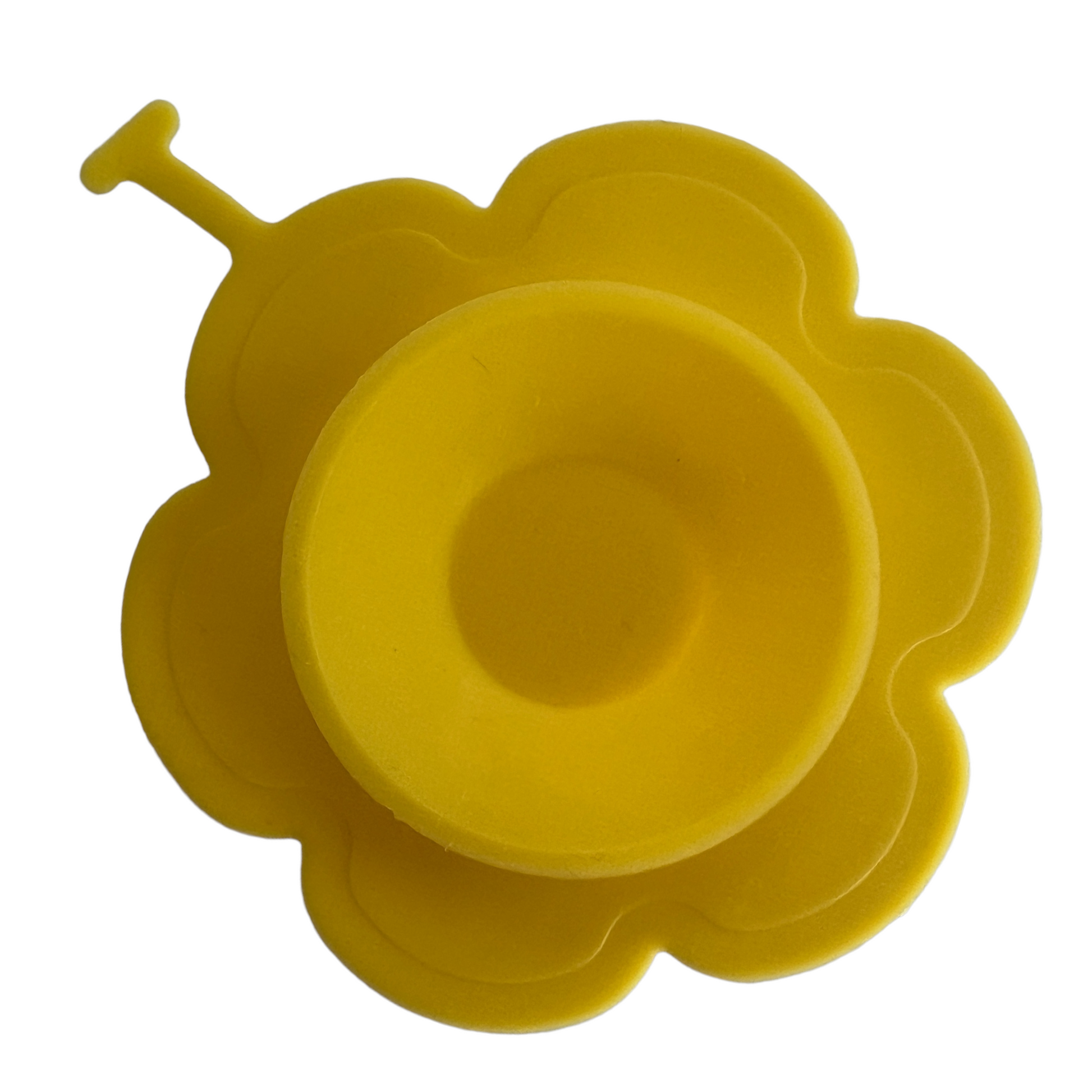 Plate Grip Flower  SPIRIT SPARKPLUGS Yellow  