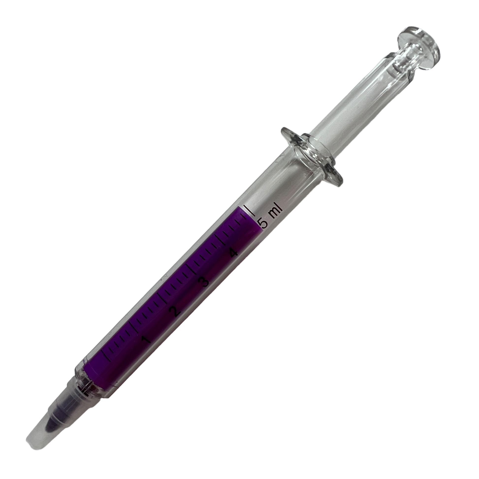 Syringe Highlighter Pens  SPIRIT SPARKPLUGS Purple  