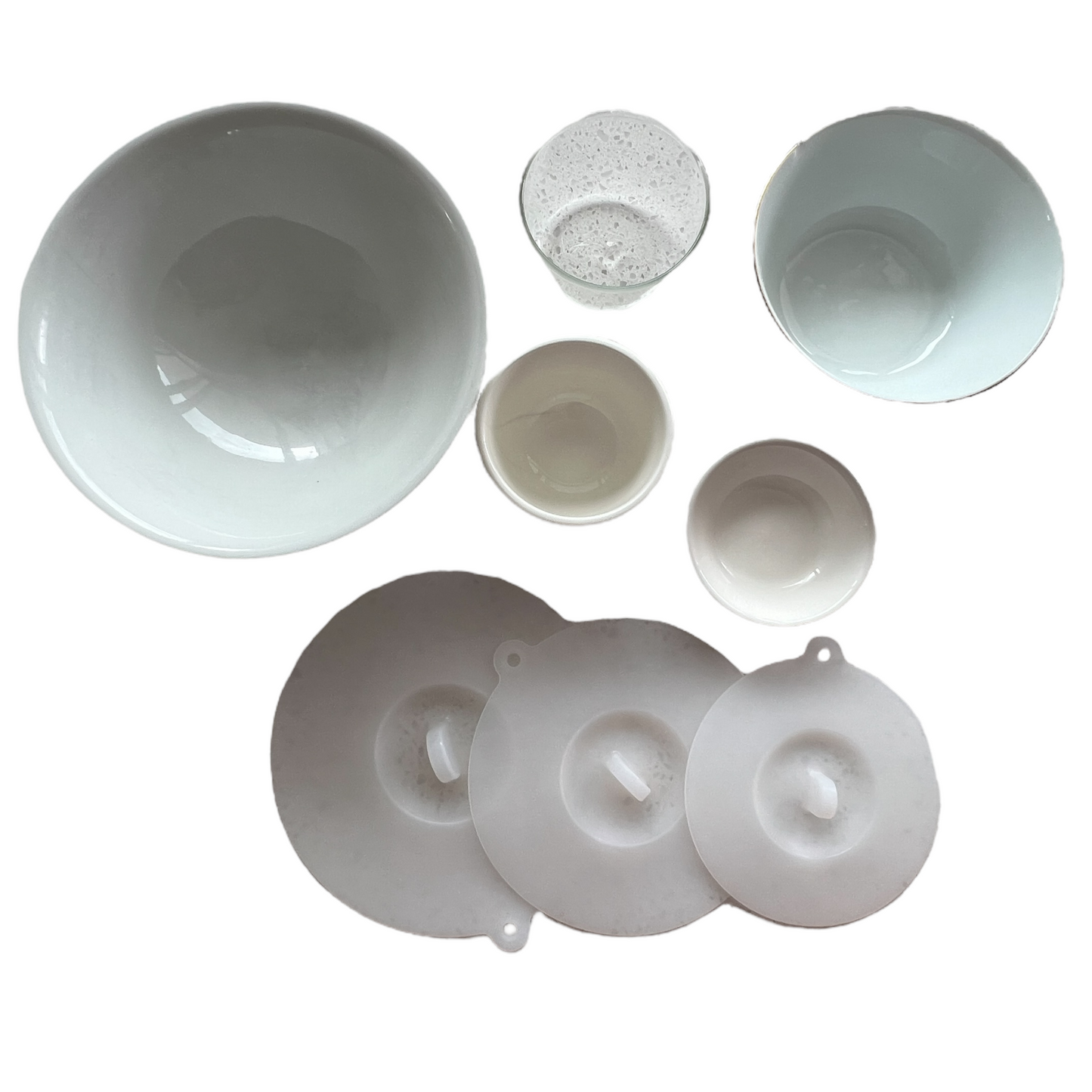 Silicone Bowl Cover  (3 Piece, multi size)  SPIRIT SPARKPLUGS   