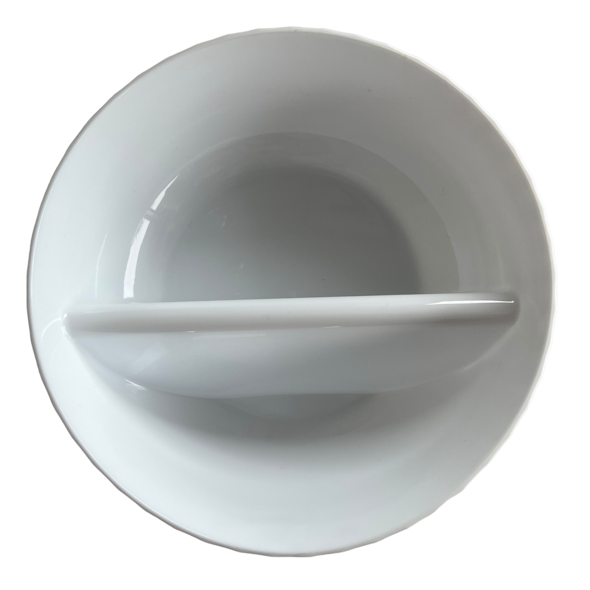 Soggy Cereal Bowl Keeps Cereal Fresh & Crunchy Microwave Safe  SPIRIT SPARKPLUGS White  