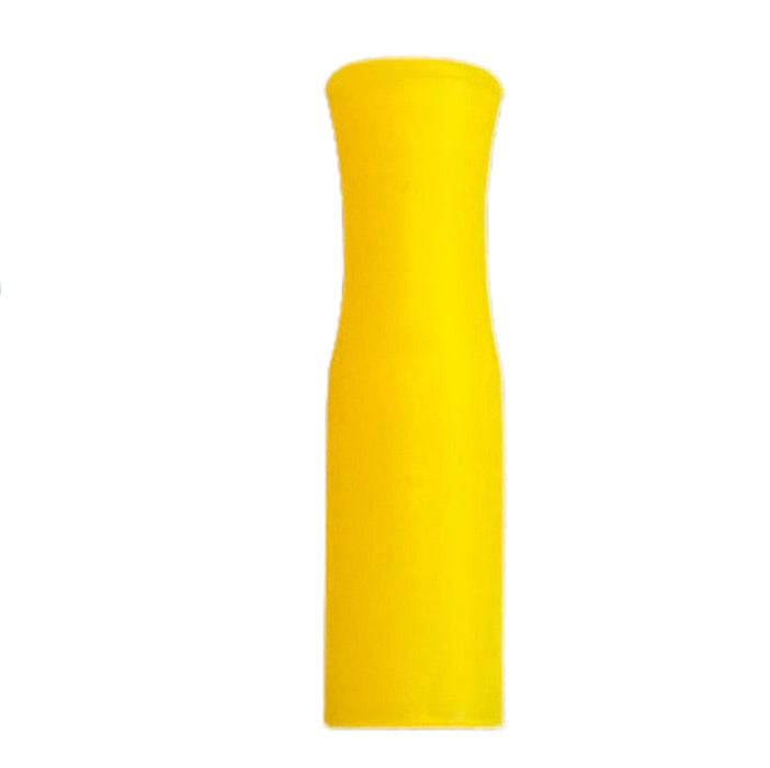 Silicone Straw Tips  SPIRIT SPARKPLUGS Yellow  