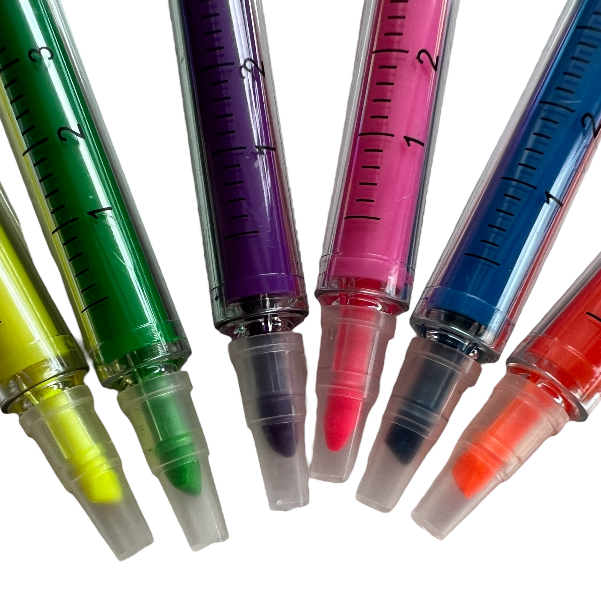 Syringe Highlighter Pens  SPIRIT SPARKPLUGS   