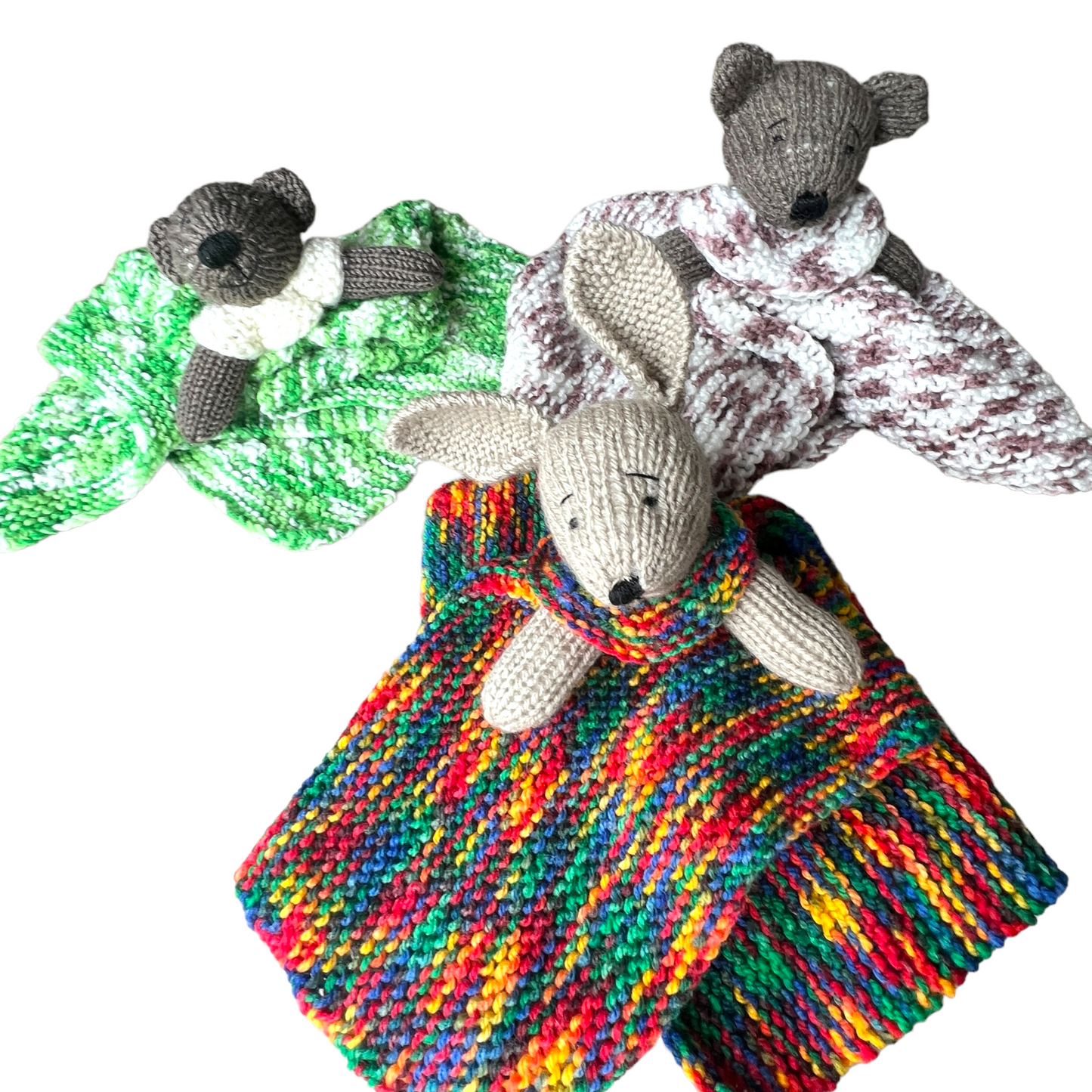 Handmade Knitted Animal Blankets  Splash Quilting   