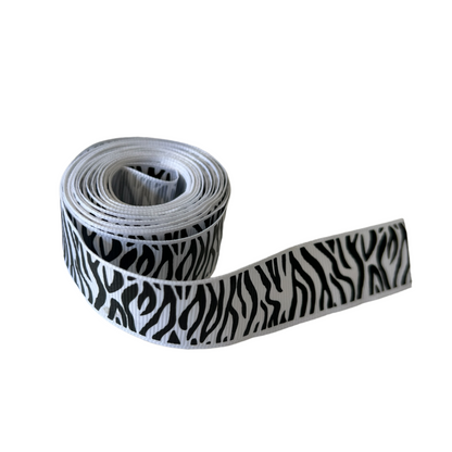 Cross Thread Ribbon — Zebra