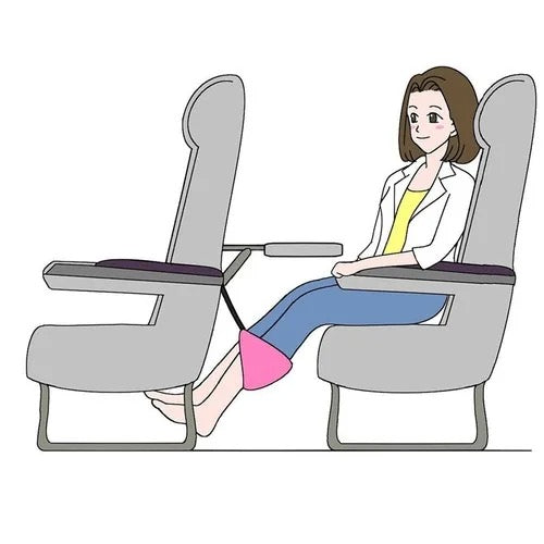 Hammock Foot Sling — Desk, Aeroplane, Travel…