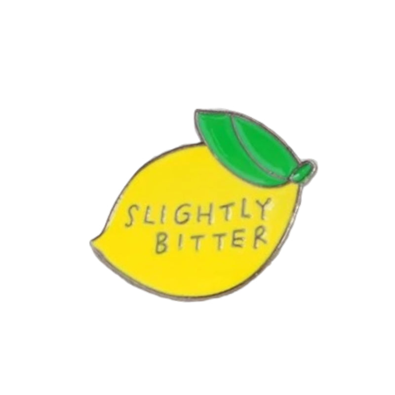 Pin — ‘Slightly Bitter’ Lemon