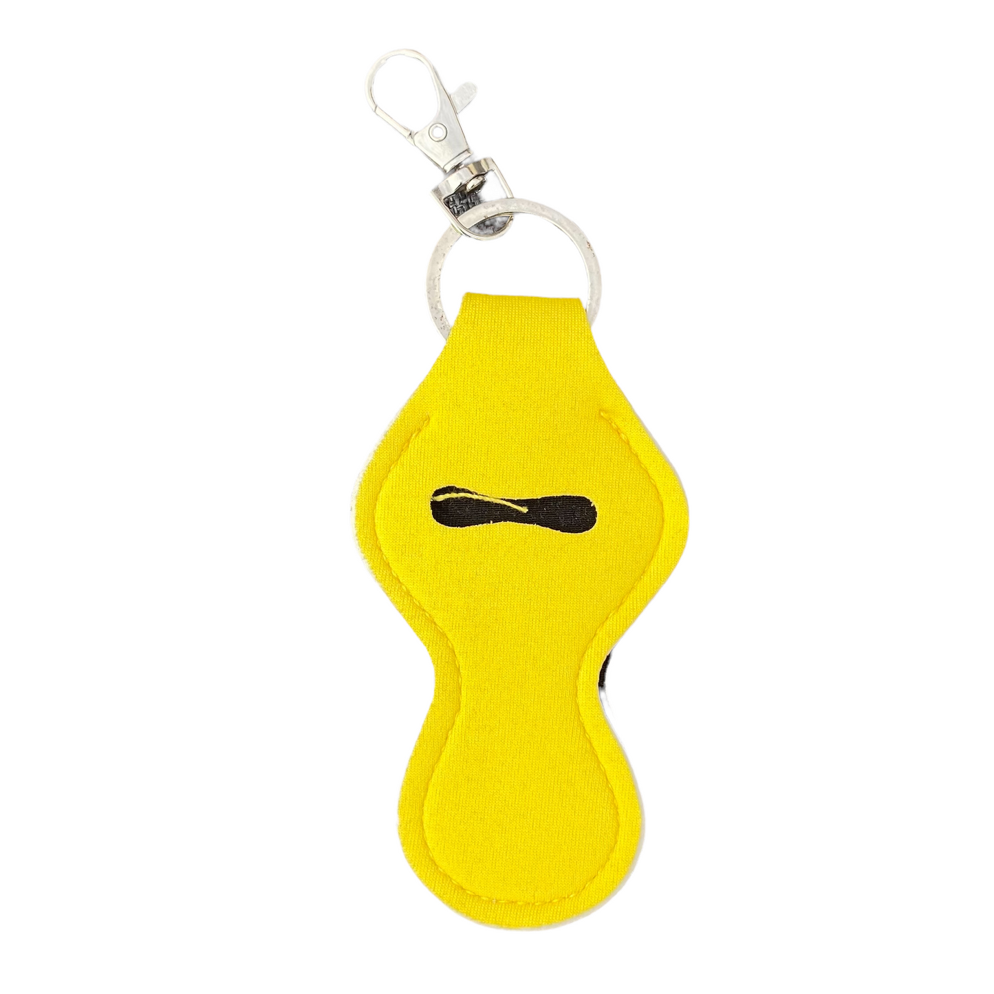 Keyring — Lipstick/Chapstick Holder Keychains SPIRIT SPARKPLUGS Yellow  