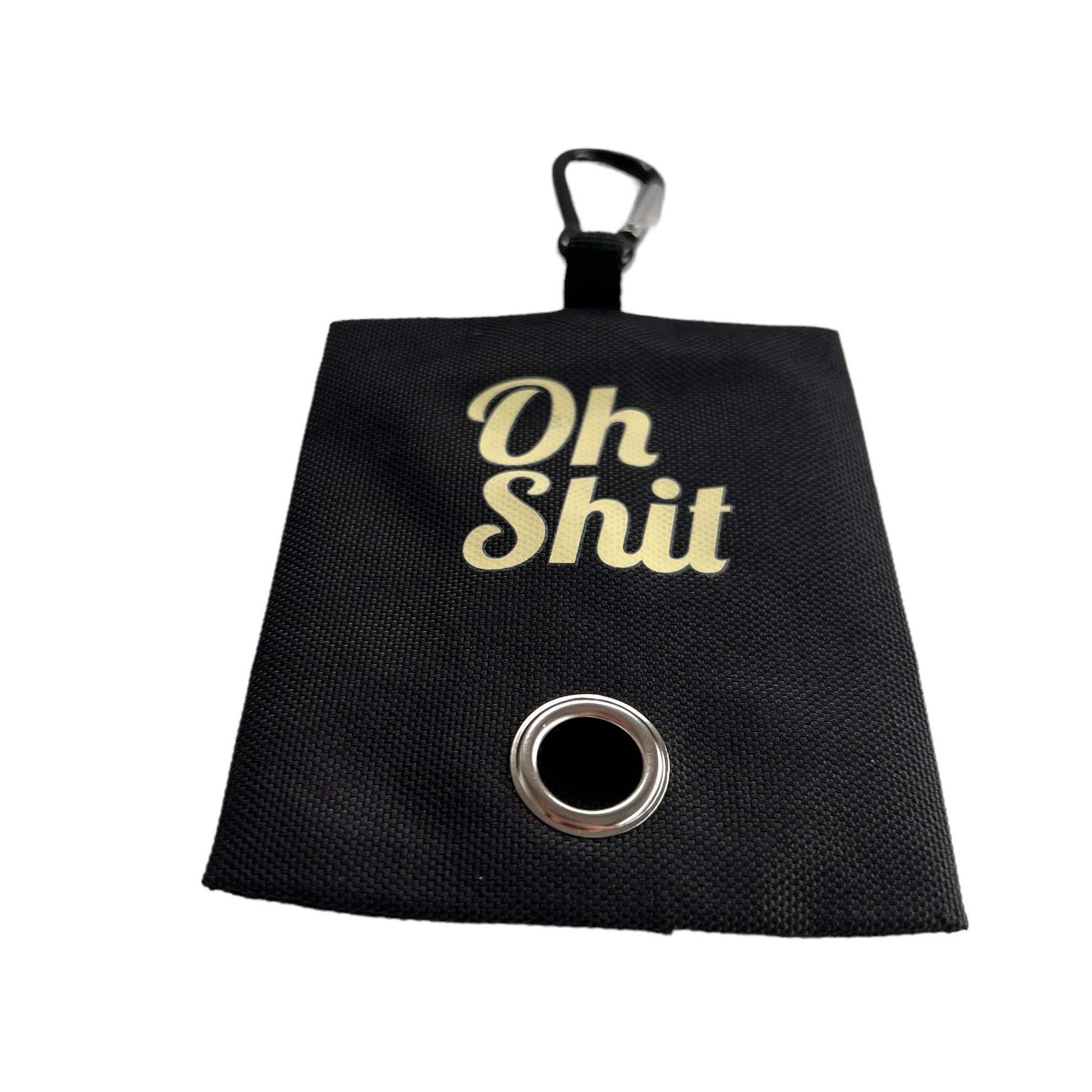 “Oh Sh*t” Rubbish Bag Dispenser Pet Waste Bag Dispensers & Holders SPIRIT SPARKPLUGS Black  