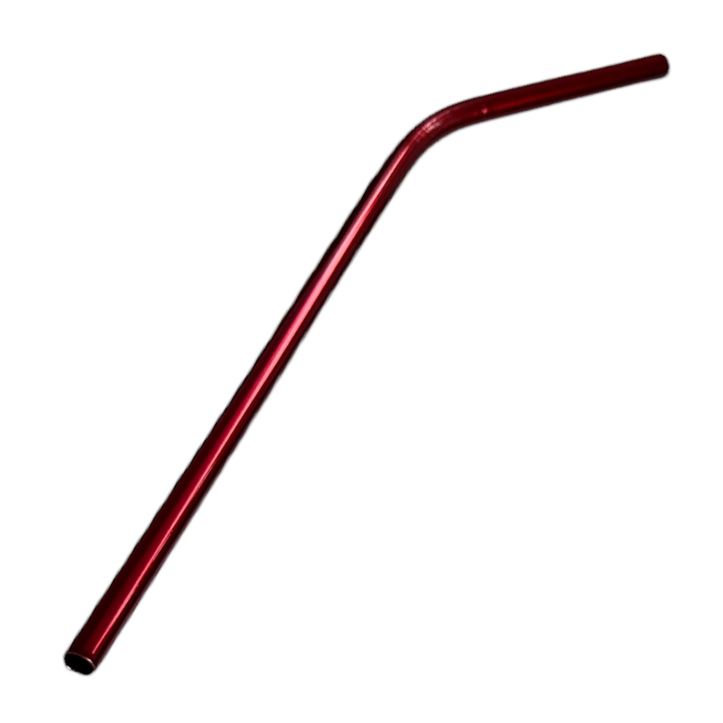 Tall Metal Straws  SPIRIT SPARKPLUGS Red  